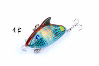 4x 5.5cm Vib Bait Fishing Lure Lures Hook Tackle Saltwater Kings Warehouse 