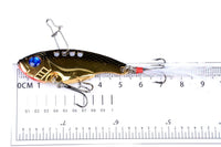 4x 5.5cm Vib Bait Fishing Lure Lures Hook Tackle Saltwater Kings Warehouse 