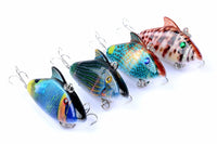 4x 5.5cm Vib Bait Fishing Lure Lures Hook Tackle Saltwater Kings Warehouse 