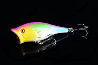 4X 6.5cm Popper Poppers Fishing Lure Lures Surface Tackle Fresh Saltwater Kings Warehouse 