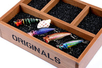 4X 6.5cm Popper Poppers Fishing Lure Lures Surface Tackle Fresh Saltwater Kings Warehouse 