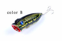 4X 6.5cm Popper Poppers Fishing Lure Lures Surface Tackle Saltwater Kings Warehouse 
