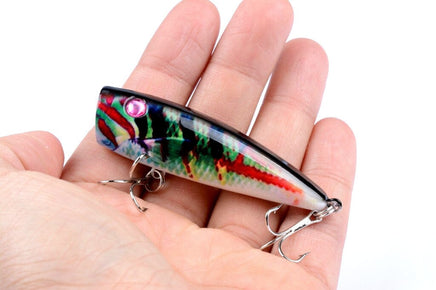 4X 6.8cm Popper Poppers Fishing Lure Lures Surface Tackle Saltwater Kings Warehouse 