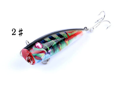 4X 6.8cm Popper Poppers Fishing Lure Lures Surface Tackle Saltwater Kings Warehouse 