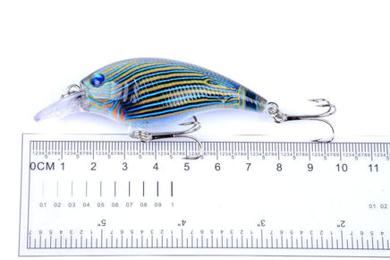 4x 7.5cm Popper Crank Bait Fishing Lure Lures Surface Tackle Saltwater Kings Warehouse 