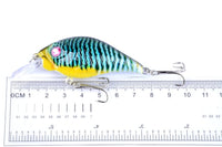 4x 7.5cm Popper Crank Bait Fishing Lure Lures Surface Tackle Saltwater Kings Warehouse 