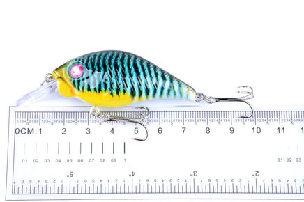 4x 7.5cm Popper Crank Bait Fishing Lure Lures Surface Tackle Saltwater Kings Warehouse 