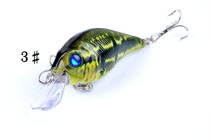 4x 7.5cm Popper Crank Bait Fishing Lure Lures Surface Tackle Saltwater Kings Warehouse 