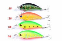 4x 7.5cm Popper Crank Bait Fishing Lure Lures Surface Tackle Saltwater Kings Warehouse 