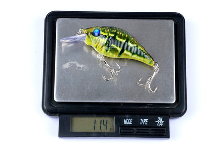 4x 7.5cm Popper Crank Bait Fishing Lure Lures Surface Tackle Saltwater Kings Warehouse 