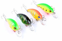 4x 7.5cm Popper Crank Bait Fishing Lure Lures Surface Tackle Saltwater Kings Warehouse 