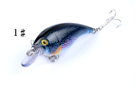 4x 7.5cm Popper Crank Bait Fishing Lure Lures Surface Tackle Saltwater Kings Warehouse 