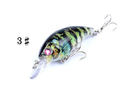 4x 7.5cm Popper Crank Bait Fishing Lure Lures Surface Tackle Saltwater Kings Warehouse 