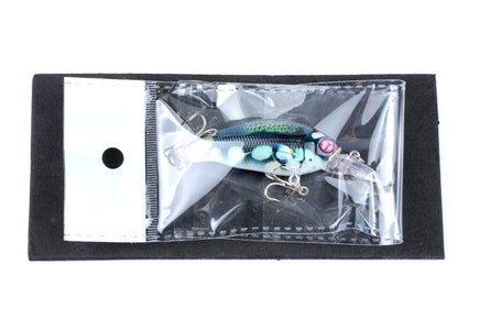 4x 7.5cm Popper Crank Bait Fishing Lure Lures Surface Tackle Saltwater Kings Warehouse 