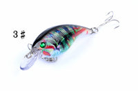 4x 7.5cm Popper Crank Bait Fishing Lure Lures Surface Tackle Saltwater Kings Warehouse 