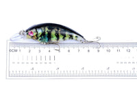 4x 7.5cm Popper Crank Bait Fishing Lure Lures Surface Tackle Saltwater Kings Warehouse 