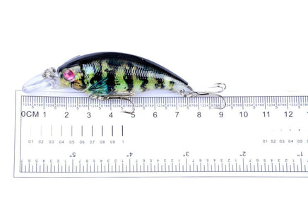 4x 7.5cm Popper Crank Bait Fishing Lure Lures Surface Tackle Saltwater Kings Warehouse 