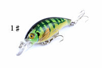 4x 7.5cm Popper Crank Bait Fishing Lure Lures Surface Tackle Saltwater Kings Warehouse 