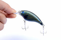 4x 7.5cm Popper Crank Bait Fishing Lure Lures Surface Tackle Saltwater Kings Warehouse 