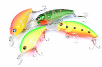 4x 7.5cm Popper Crank Bait Fishing Lure Lures Surface Tackle Saltwater Kings Warehouse 