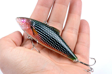 4x 8.5cm Vib Bait Fishing Lure Lures Hook Tackle Saltwater Kings Warehouse 