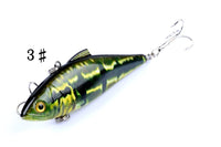 4x 8.5cm Vib Bait Fishing Lure Lures Hook Tackle Saltwater Kings Warehouse 