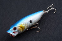 4X 8cm Popper Poppers Fishing Lure Lures Surface Tackle Fresh Saltwater Kings Warehouse 