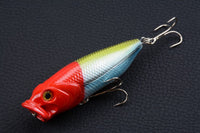 4X 8cm Popper Poppers Fishing Lure Lures Surface Tackle Fresh Saltwater Kings Warehouse 