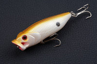 4X 8cm Popper Poppers Fishing Lure Lures Surface Tackle Fresh Saltwater Kings Warehouse 