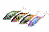4x 8cm Vib Bait Fishing Lure Lures Hook Tackle Saltwater Kings Warehouse 