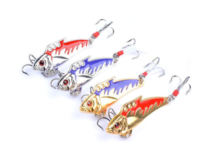 4X 8g Fishing Switchblade Blade VIBE VIB Metal Lures 50mm Kings Warehouse 