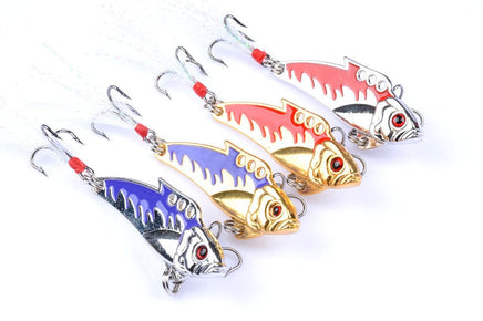 4X 8g Fishing Switchblade Blade VIBE VIB Metal Lures 50mm Kings Warehouse 