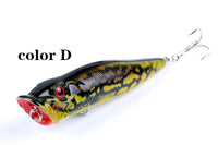 4X 9.5cm Popper Poppers Fishing Lure Lures Surface Tackle Saltwater Kings Warehouse 