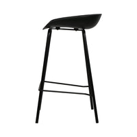 4x Bar Stools Kitchen Counter Stools Metal Furniture Kings Warehouse 