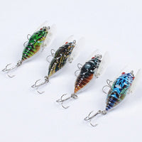 4x Popper Poppers 5cm Fishing Lure Lures Surface Tackle Fresh Saltwater Kings Warehouse 