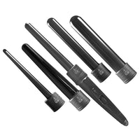 5 in 1 Hair Curler Wand Set Ceramic Styling Curling Iron Roller Barrel LED+Glove Kings Warehouse 