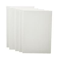 5 pack of 20x30cm Artist Blank Stretched Canvas Canvases Art Large White Range Oil Acrylic Wood Baby & Kids Kings Warehouse 