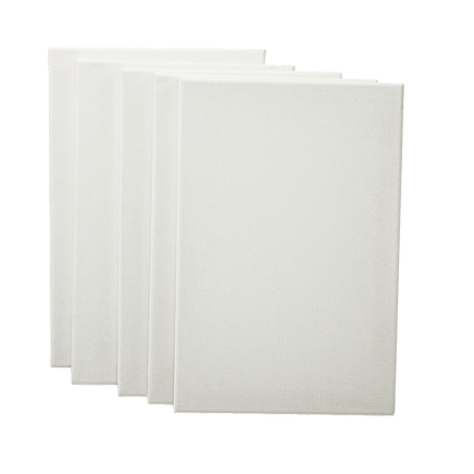 5 pack of 20x30cm Artist Blank Stretched Canvas Canvases Art Large White Range Oil Acrylic Wood Baby & Kids Kings Warehouse 