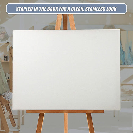 5 pack of 50x60cm Artist Blank Stretched Canvas Canvases Art Large White Range Oil Acrylic Wood Baby & Kids Kings Warehouse 