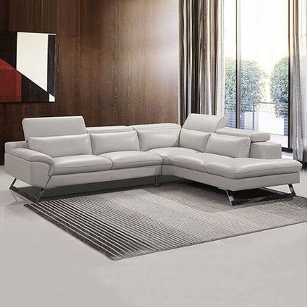 5 Seater Lounge Cream Colour Leatherette Corner Sofa Couch with Chaise Furniture Kings Warehouse 