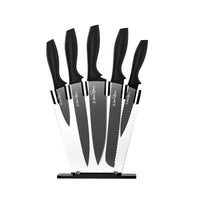 5-Star Chef 7PCS Kitchen Knife Set Stainless Steel Non-stick with Sharpener Home & Garden Kings Warehouse 