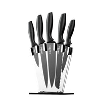 5-Star Chef 7PCS Kitchen Knife Set Stainless Steel Non-stick with Sharpener Home & Garden Kings Warehouse 