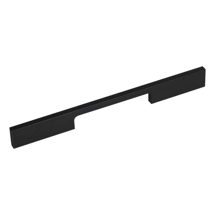5 x 160mm Kitchen Handle Cabinet Cupboard Door Drawer Handles square Black furniture pulls Furniture Kings Warehouse 