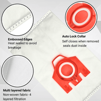 5 x Miele Vacuum Cleaner Bags, FJM Type Appliances Kings Warehouse 