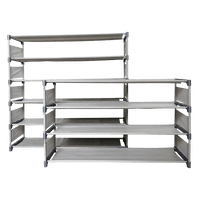 50 Pairs 10 Tiers Shoe Rack Furniture Kings Warehouse 