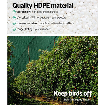 50% Shade Cloth 3.66x20m Shade Cloth Sail Heavy Duty Shadecloth Garden Mesh Roll GR Home & Garden Kings Warehouse 