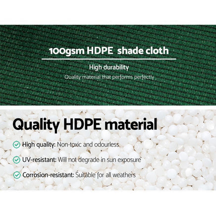 50% Shade Cloth 3.66x30m Shade Cloth Sail Heavy Duty Shadecloth Garden Mesh Roll GR Home & Garden Kings Warehouse 