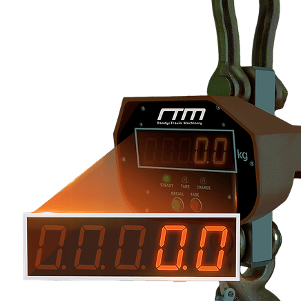5000kg Electronic Crane Scales Industrial Hanging Digital Weight Tools Kings Warehouse 