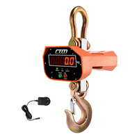 5000kg Electronic Crane Scales Industrial Hanging Digital Weight Tools Kings Warehouse 
