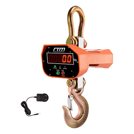 5000kg Electronic Crane Scales Industrial Hanging Digital Weight Tools Kings Warehouse 